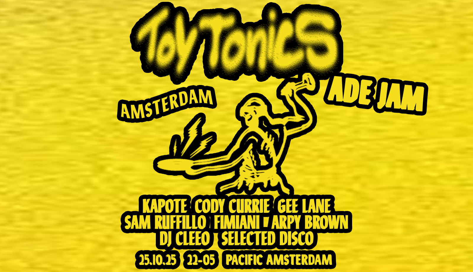 Toy Tonics ADE Jam flyer