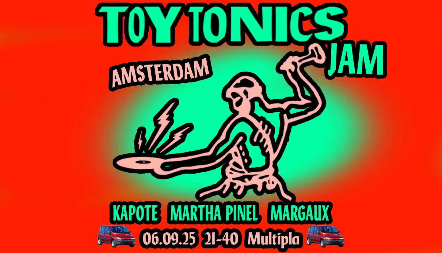 Toy Tonics Jam flyer