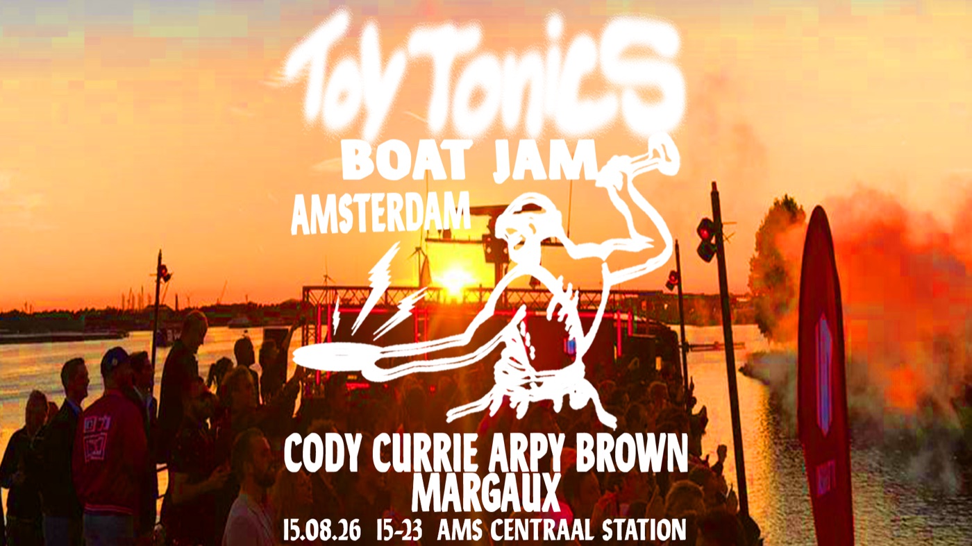 Toy Tonics Boat Jam flyer